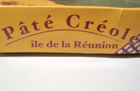 Pâté créole from Réunion, France.