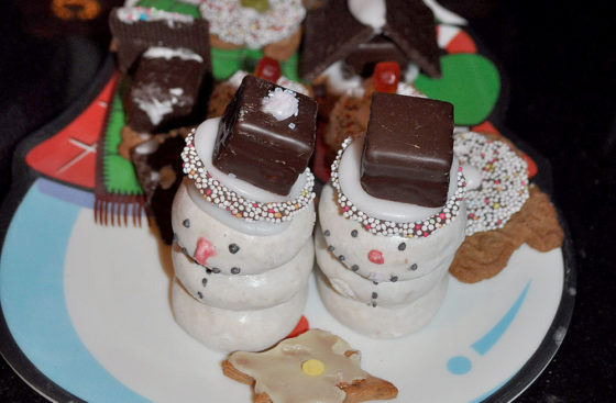 Christmas dinner 2014 at Christian Speck's home . . . looks good enough to eat!