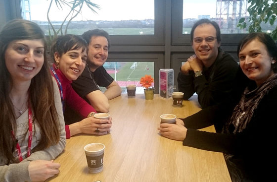 The DNA Replication Group in the MRC Clinical Sciences Centre 6th floor café.