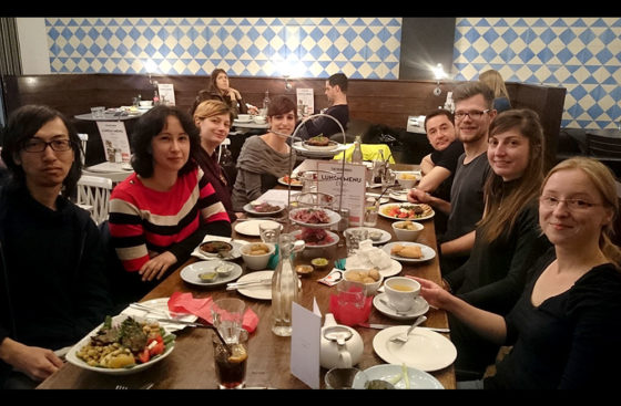 Christmas 2016 lunch at The Real Greek at Westfield London