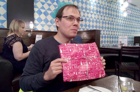 Christmas 2016 lunch at The Real Greek at Westfield London