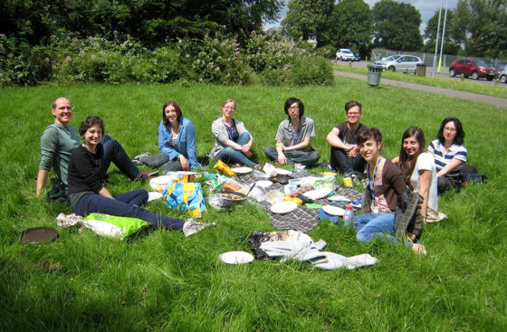 DNA Replication Group picnic at Wormwood Scrubs
