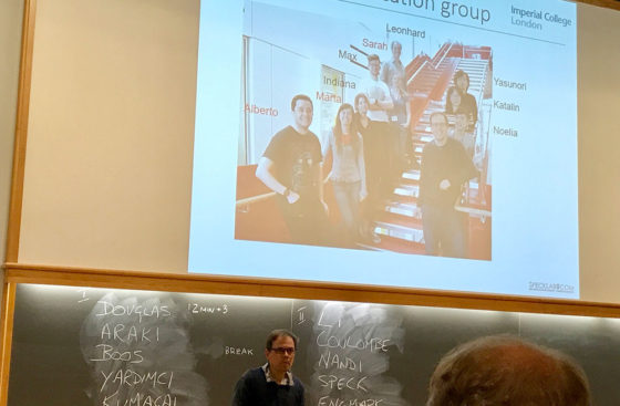 Cold Spring Harbor Laboratory Meeting on Eukaryotic DNA Replication & Genome Maintenance, Cold Spring Harbor, New York, USA, 07.09.2017 . . . Christen Speck gives a talk on the structural basis of replicative helicase recruitment by ORC, Cdc6 and Cdt1