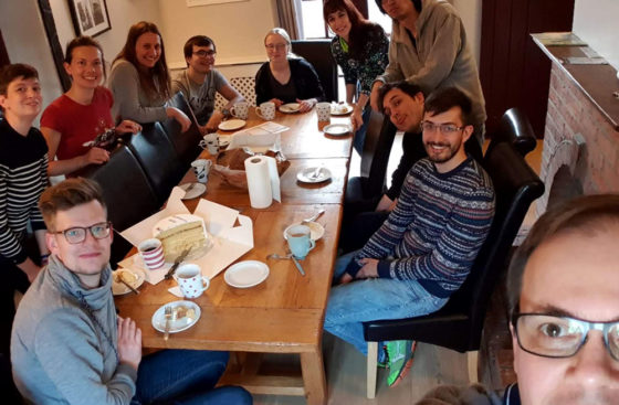 Day one of the 2018 DNA Replication Group retreat, at Bellropes guesthouse in Bradwell-on-Sea, Southminster, United Kingdom