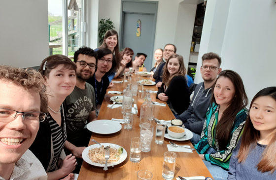 Farewell lunch for Marta Barbon at Fitou's Thai Restaurant, North Kensington, London
