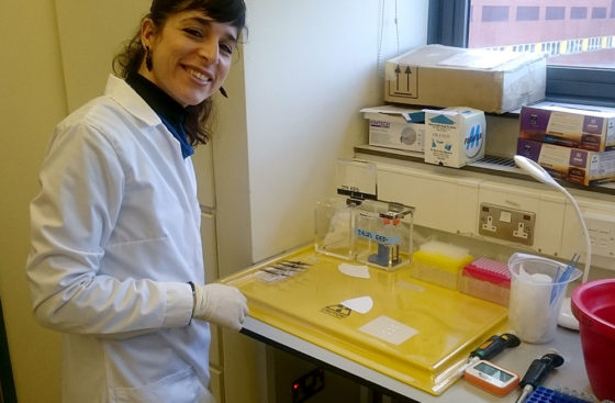 Noelia Fernández-Rivero negative staining