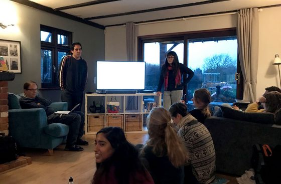Day one of the 2020 DNA Replication Group retreat at Bellropes guesthouse in Bradwell-on-Sea, Southminster, United Kingdom