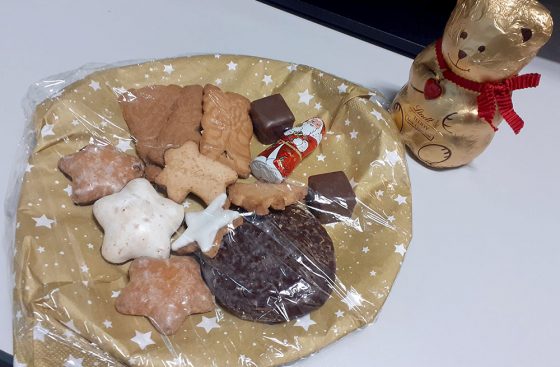 Christmas 2020 treats courtesy of Christan Speck